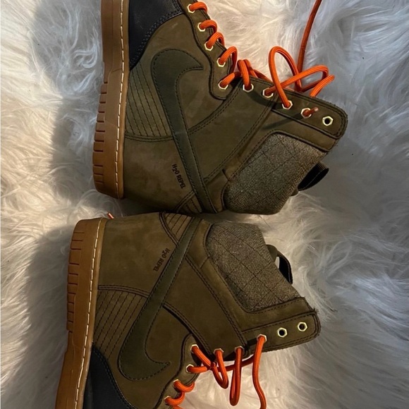 Size 7 - Nike Dunk Sky Sneakerboot High Dark Loden W - Picture 2 of 7